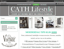 Tablet Screenshot of cathlifestyle.nl